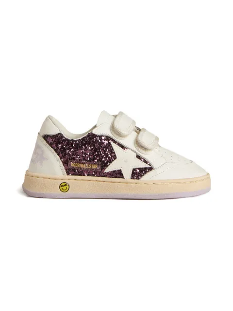 Golden Goose Ball Star glitter trainers