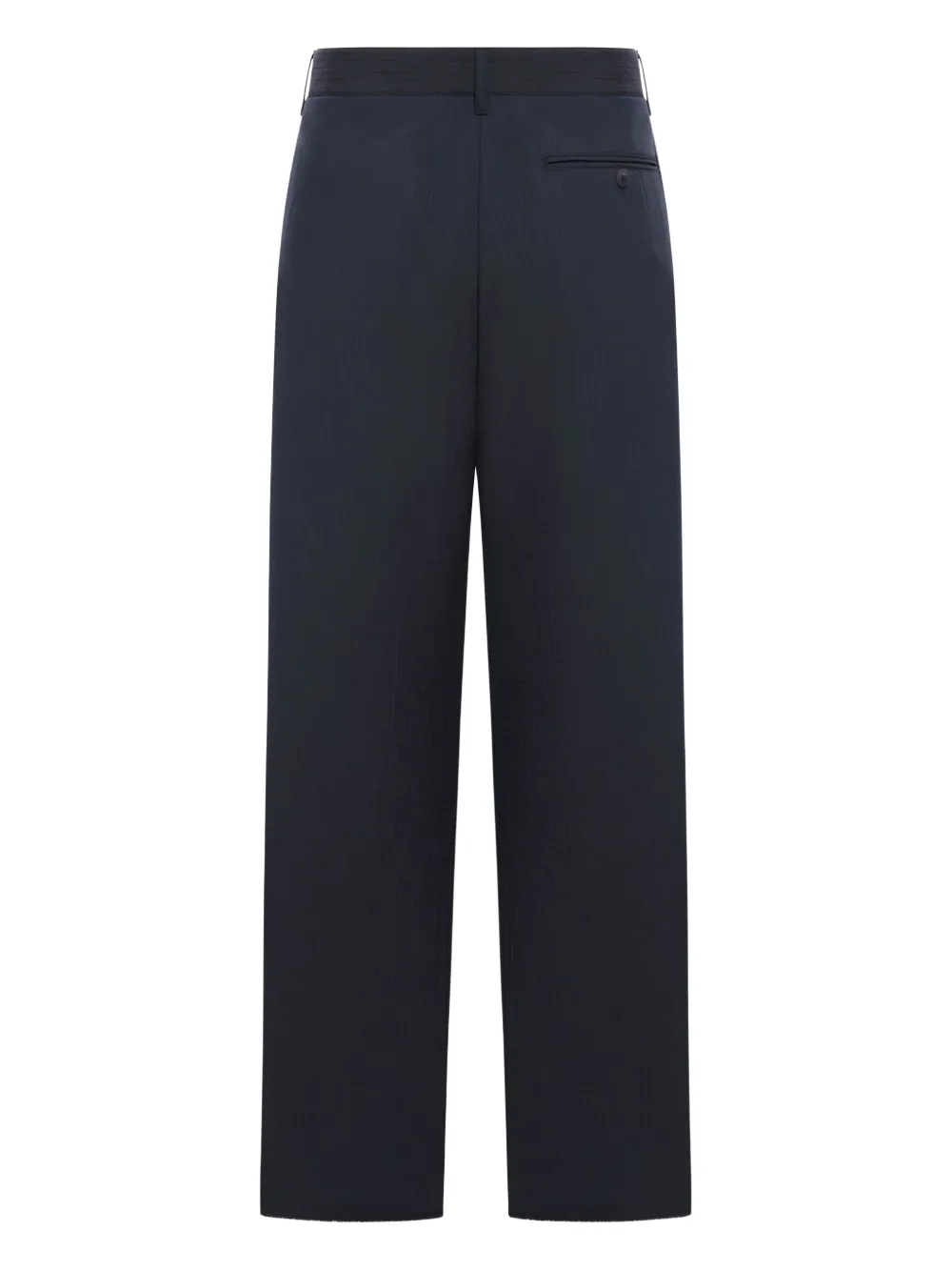 Giorgio Armani cotton trousers - Blauw