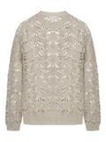 Brunello Cucinelli crew-neck sweater - Neutrals
