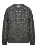 Brunello Cucinelli linen jumper - Grey