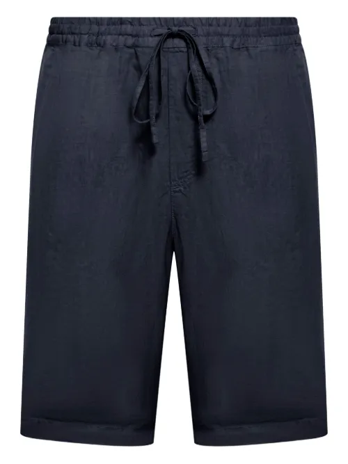 Lino bermuda en lin - Bleu - 120% Lino - Modalova