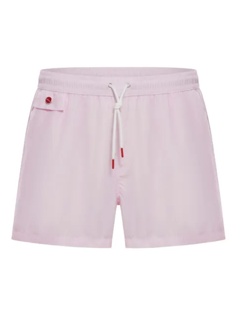 Kiton drawstring swim shorts