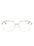 Cartier Eyewear geometric-frame glasses - Gold
