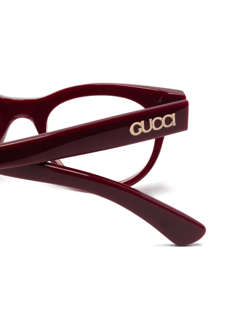 Gucci Eyewear Bril met rond montuur 004 RED