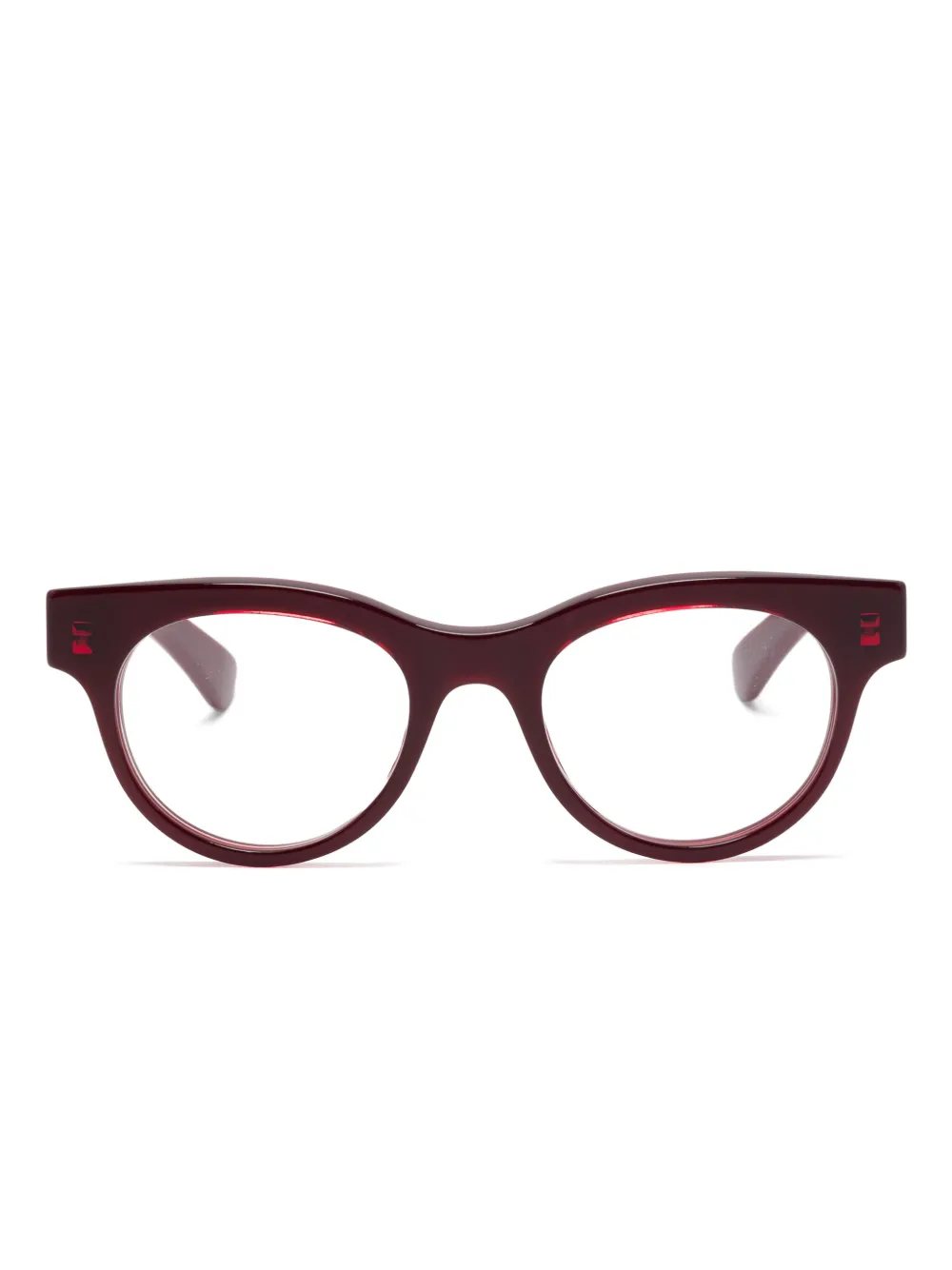Gucci Eyewear Bril met rond montuur 004 RED