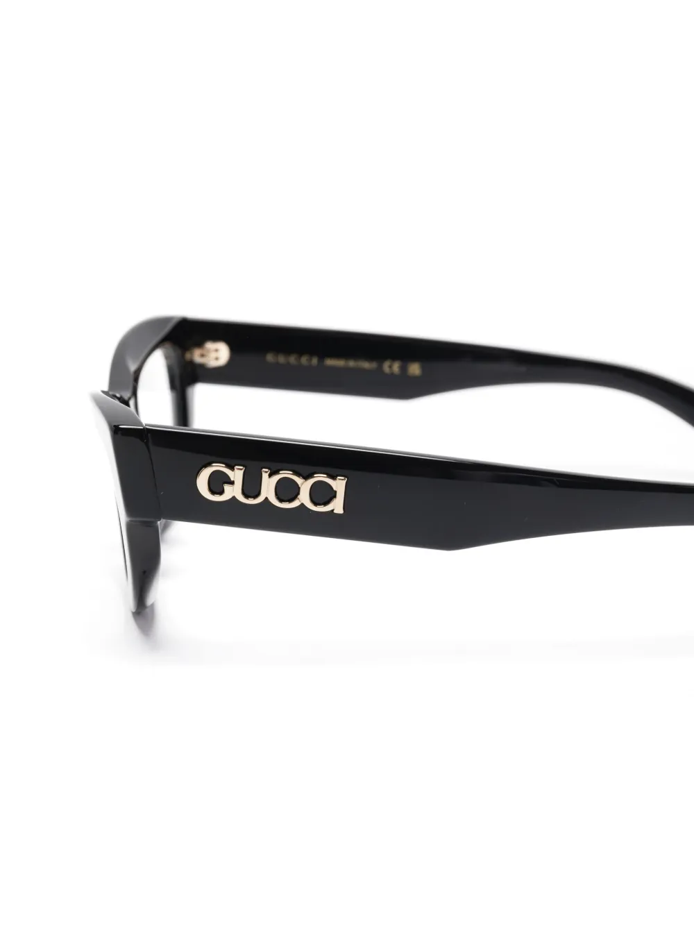Gucci Eyewear Bril met cat-eye montuur Zwart