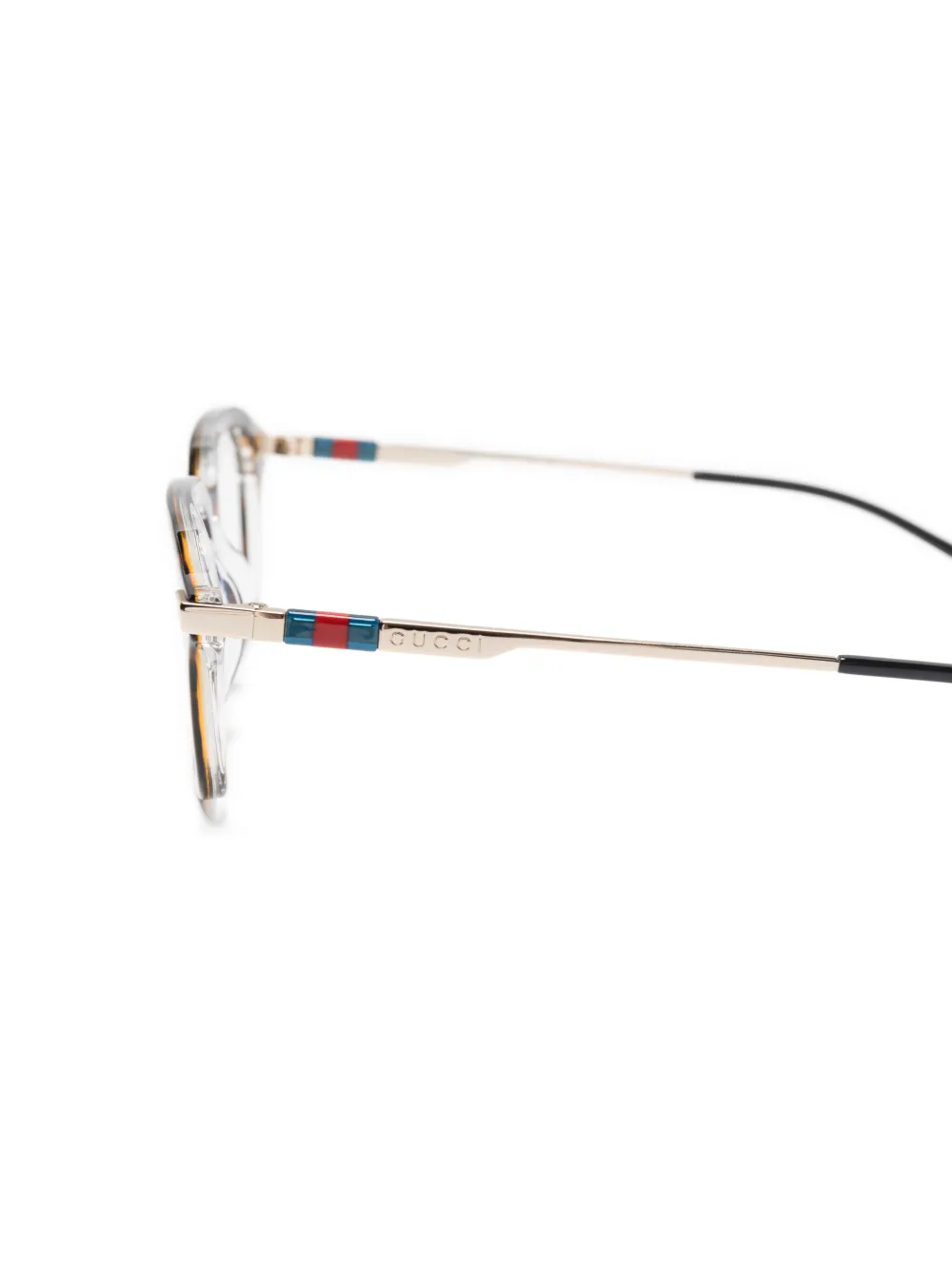 Gucci Eyewear Bril met vierkant montuur Bruin