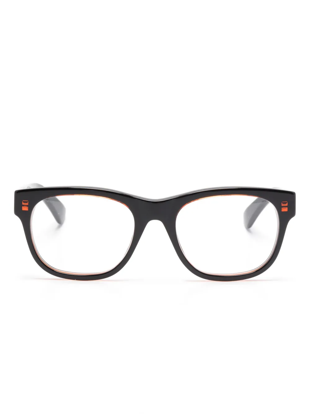 Gucci Eyewear wayfarer-frame glasses | Brown | Image 1