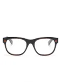 Gucci Eyewear wayfarer-frame glasses - Brown