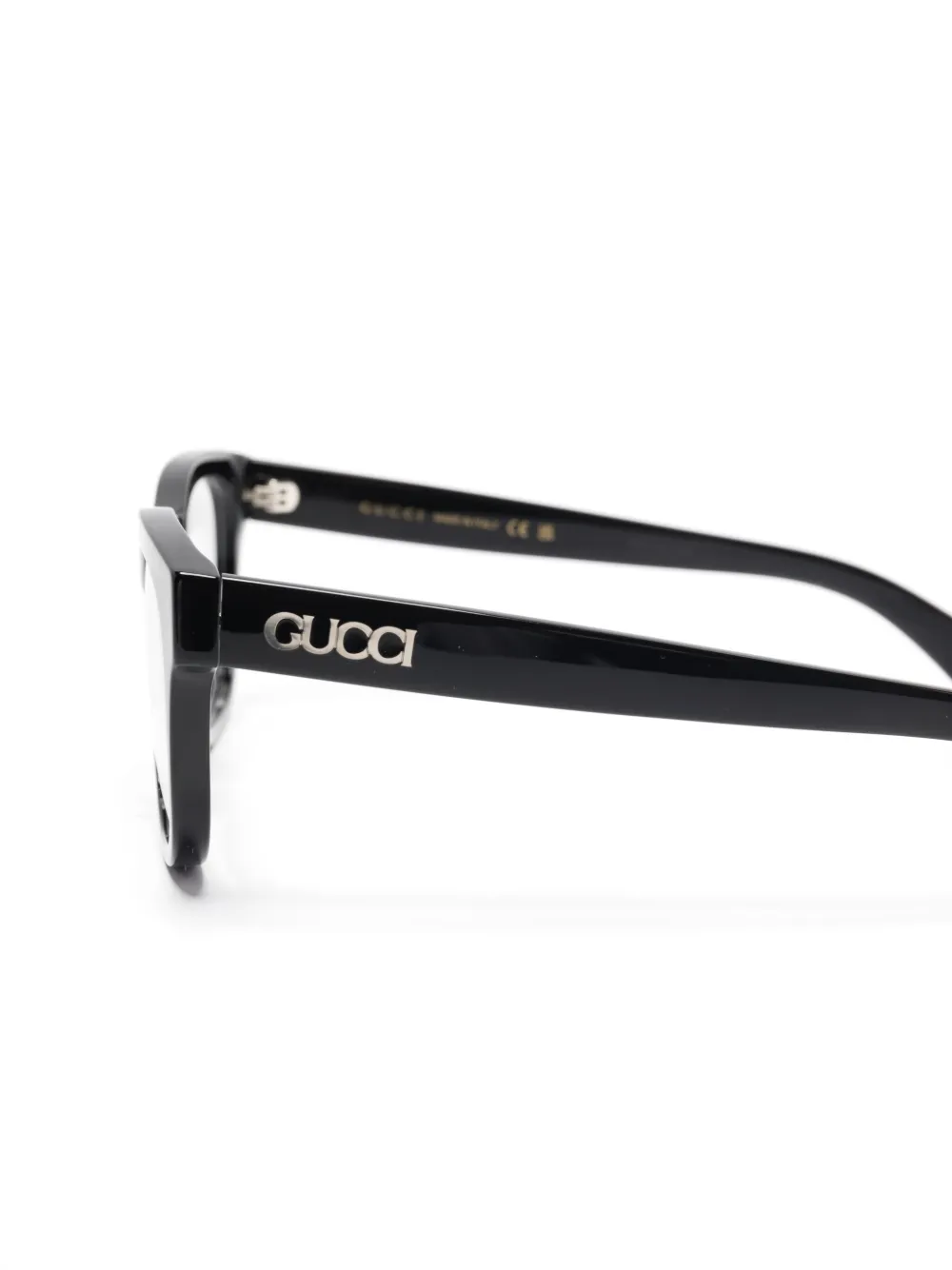 Gucci Eyewear Bril met vierkant montuur Zwart