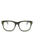 Gucci Eyewear square-frame glasses - Green