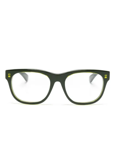 Gucci Eyewear lentes con armazón cuadrada