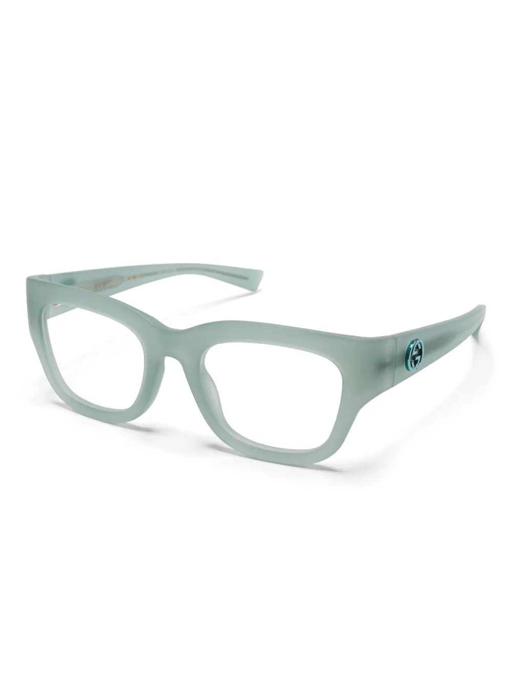 Gucci Eyewear Bril met vierkant montuur Grijs