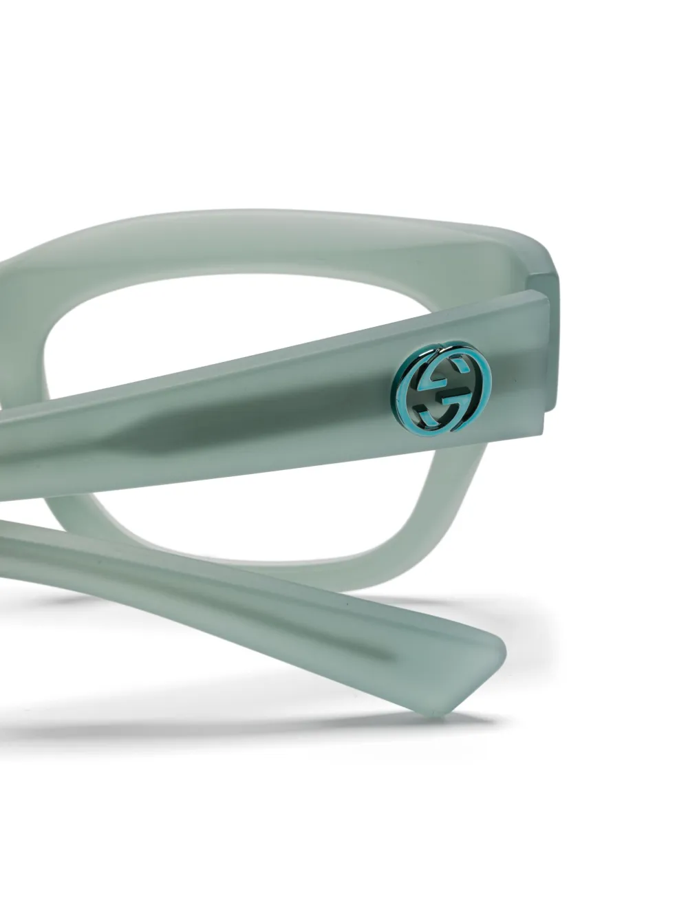 Gucci Eyewear Bril met vierkant montuur Grijs