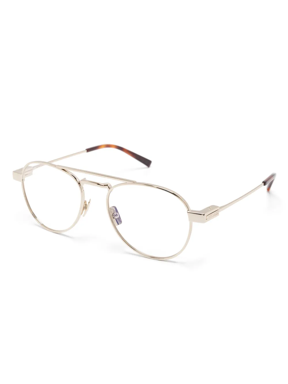Saint Laurent Eyewear lunettes de vue à monture pilote | Homme | Image 2