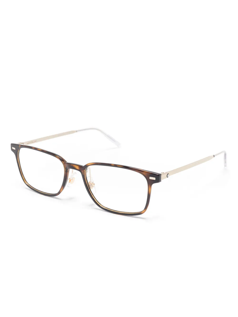 Montblanc rectangle-frame glasses | Men | Image 2