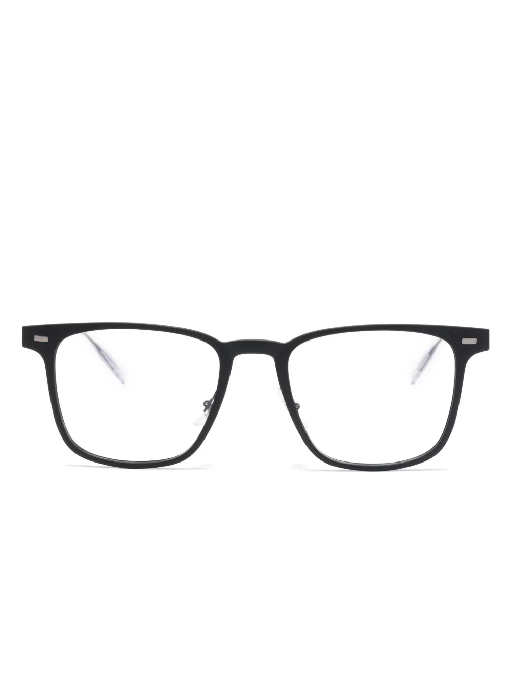 Montblanc square-frame glasses | Black | Image 1