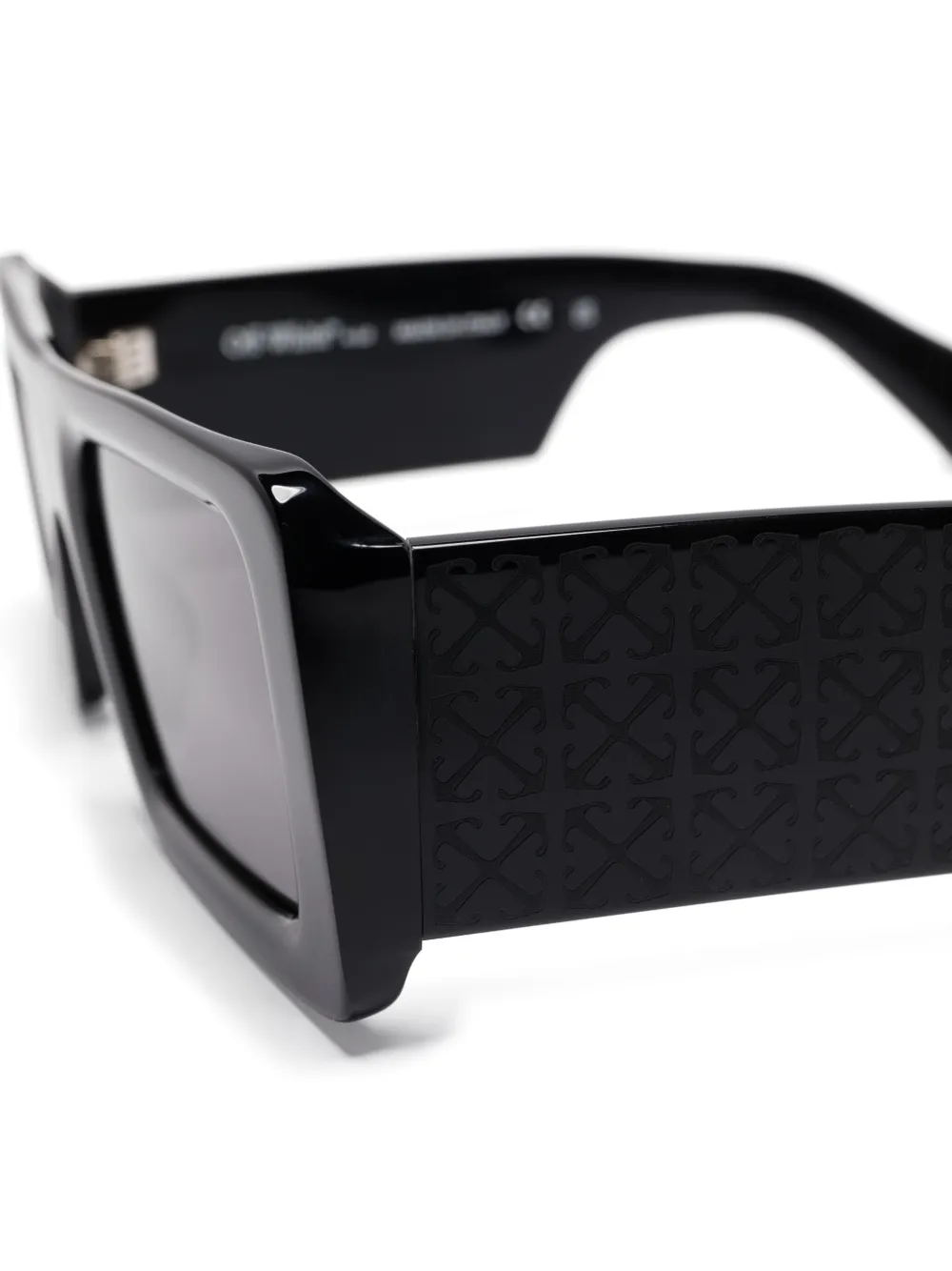 Off-White Eyewear Troy zonnebril Zwart
