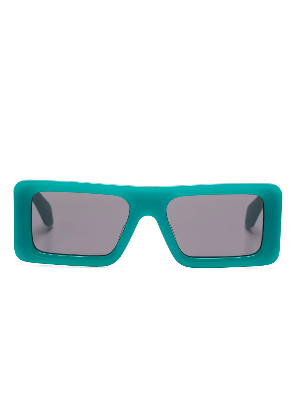 Off-White Eyewear lentes de sol con armazón rectangular | verde | Image 1