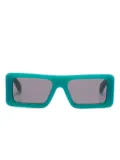 Off-White Eyewear rectangle-frame sunglasses - Green