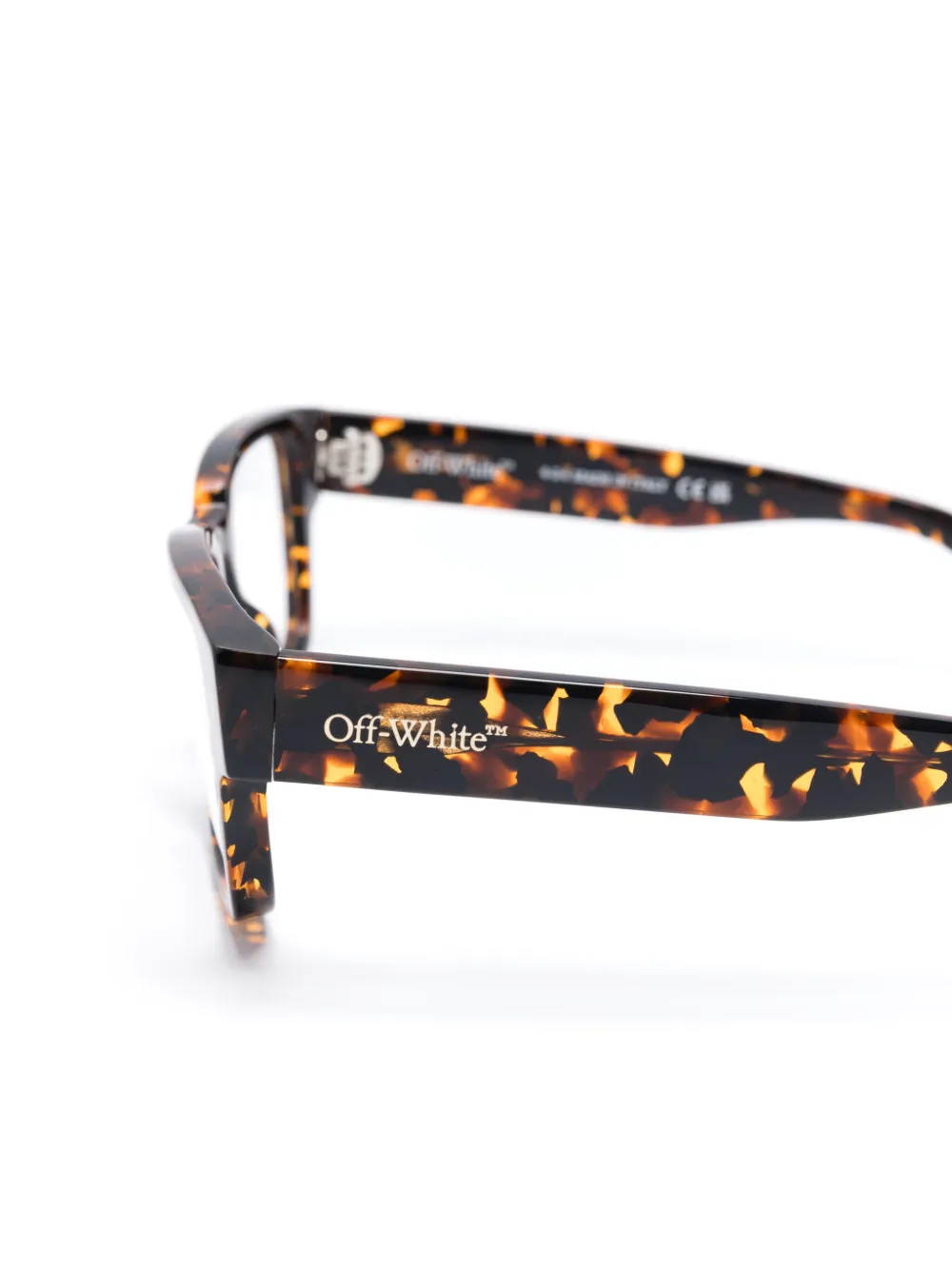 Off-White Eyewear Style 7V bril Bruin