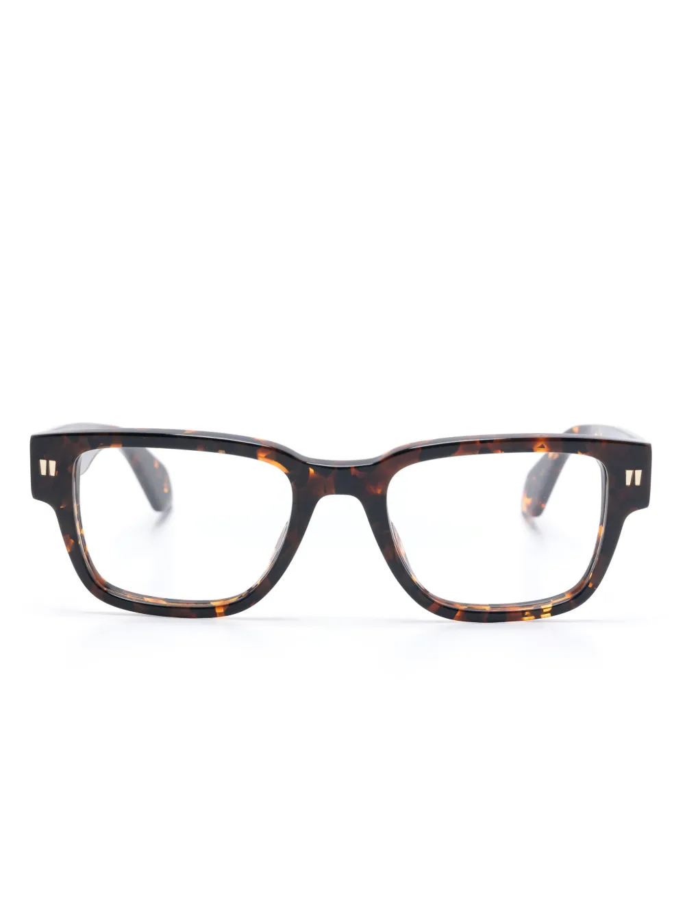 Off-White Eyewear Style 7V bril Bruin