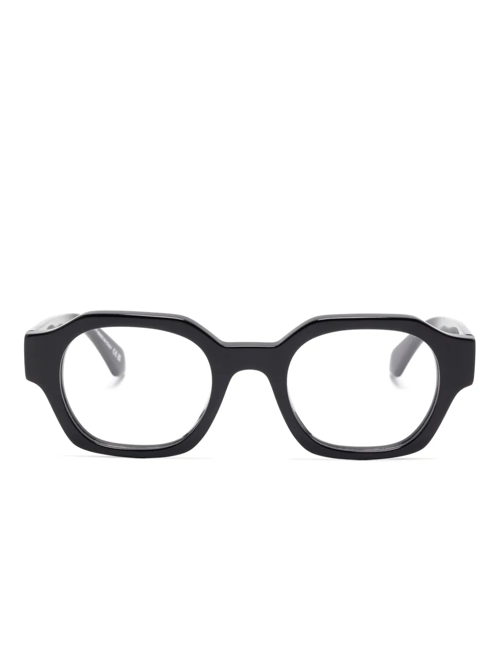 Off-White Eyewear Bril met logoprint Zwart