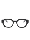 Off-White Eyewear logo-print glasses - Black