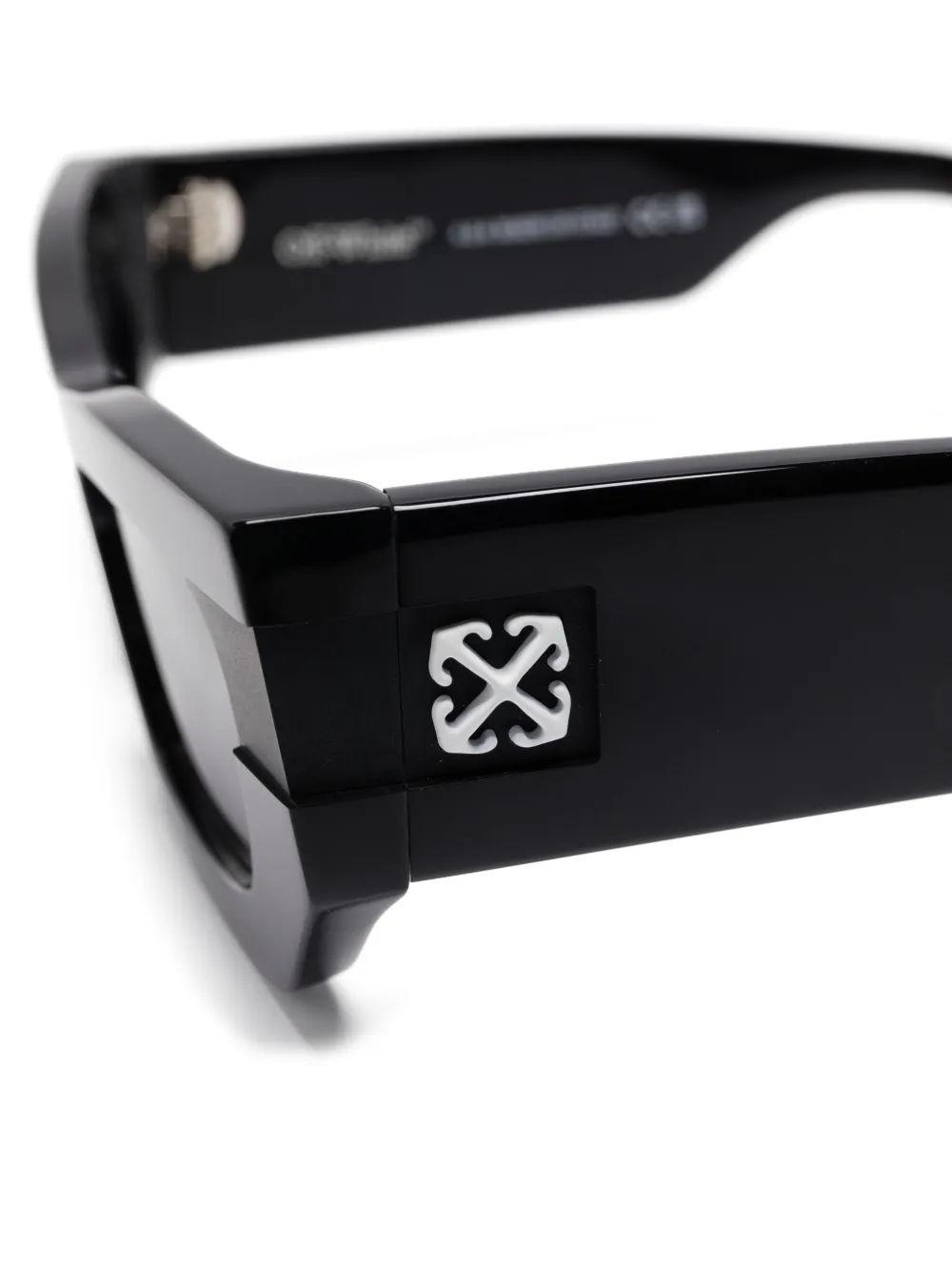 Off-White Eyewear Belleville zonnebril Zwart