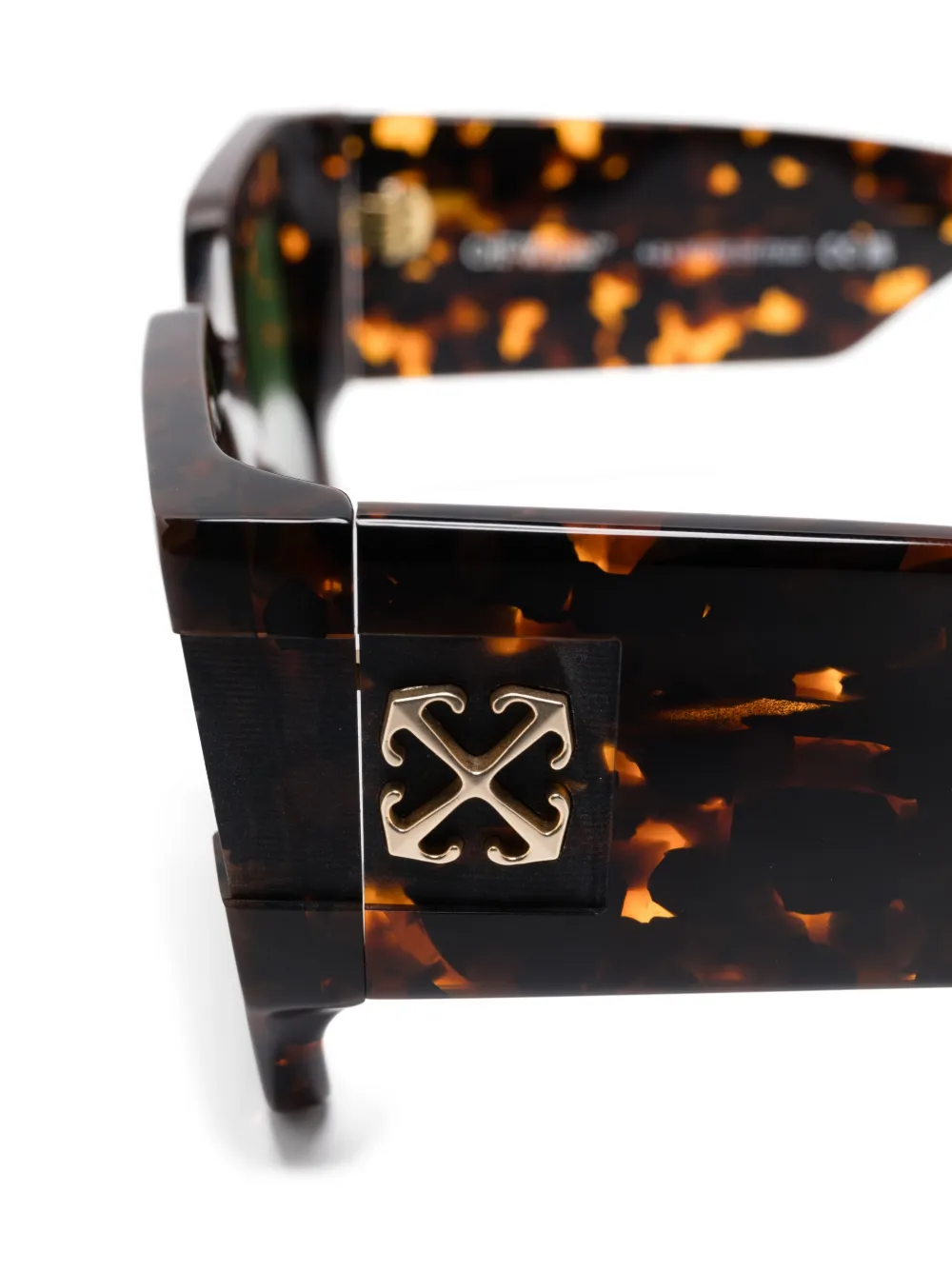 Off-White Eyewear Dover zonnebril Bruin