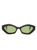 Off-White Eyewear Hilo sunglasses - Brown