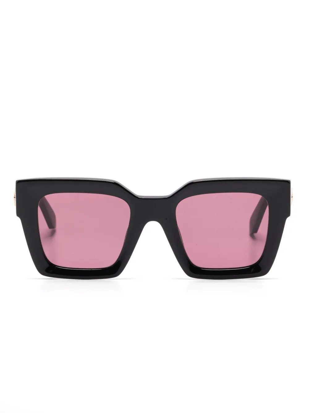 Off-White Eyewear Jackson square-frame sunglasses - ブラック Off-White Eyewear Jackson square-frame sunglasses - ブラック
