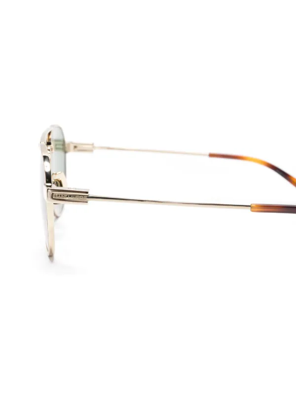 Saint Laurent Eyewear SL708 Sunglasses | Gold | FARFETCH ZA