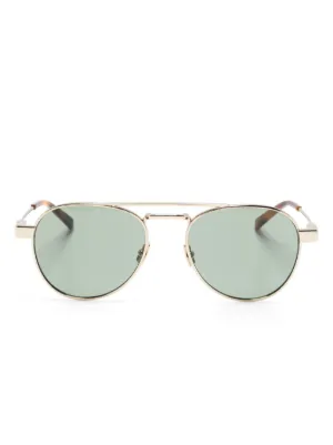 Saint Laurent Eyewear クリア サングラス | ニュートラル | FARFETCH JP