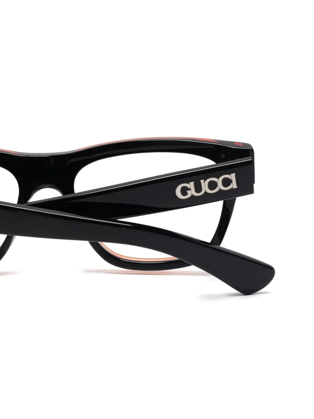 Gucci Eyewear Bril met vierkant montuur Zwart