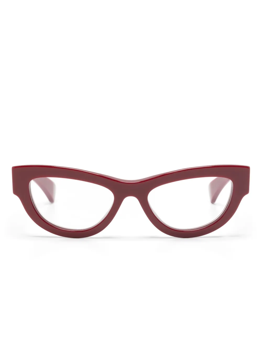 Gucci Eyewear Bril met cat-eye montuur Rood