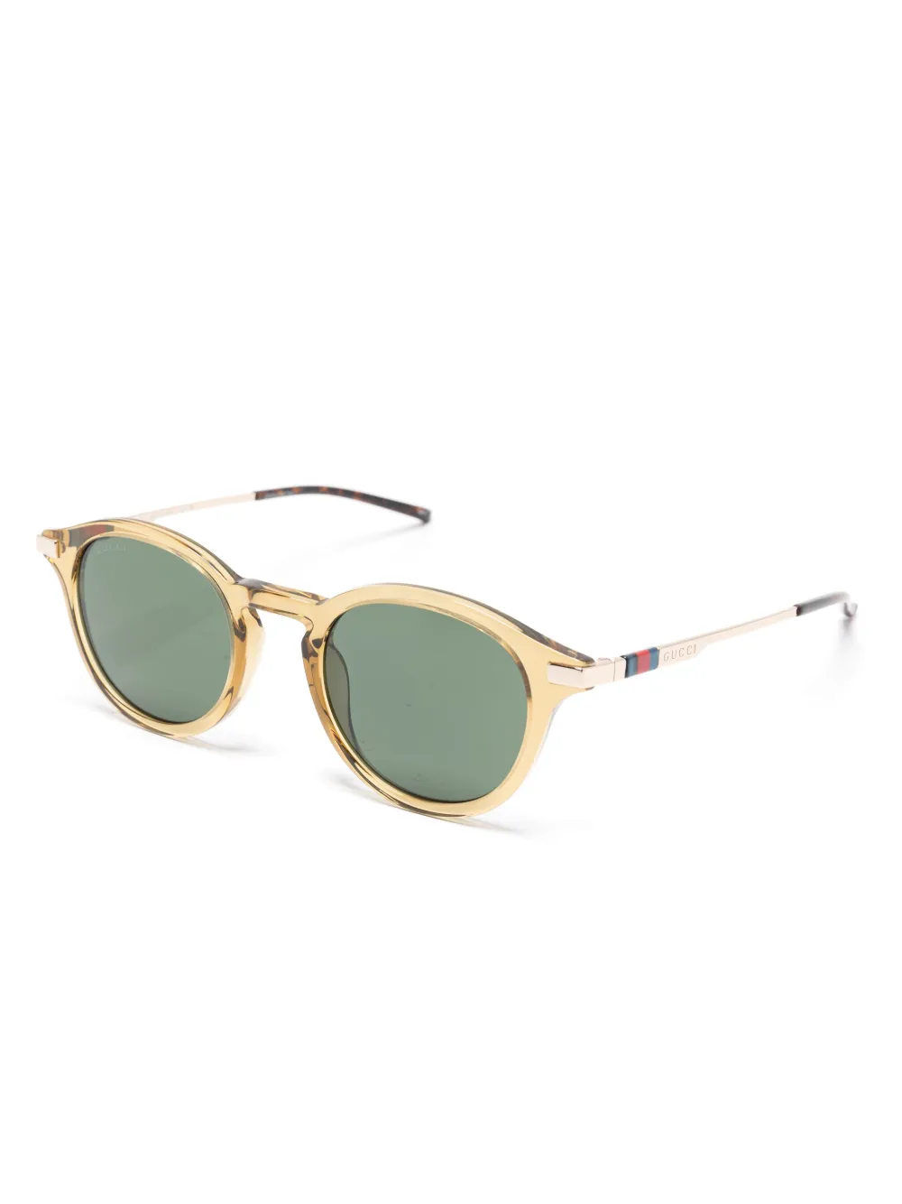 Gucci Eyewear Web-detail sunglasses | Men | Image 2