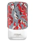 S.T. Dupont flame-patterned cigar holder - Grey