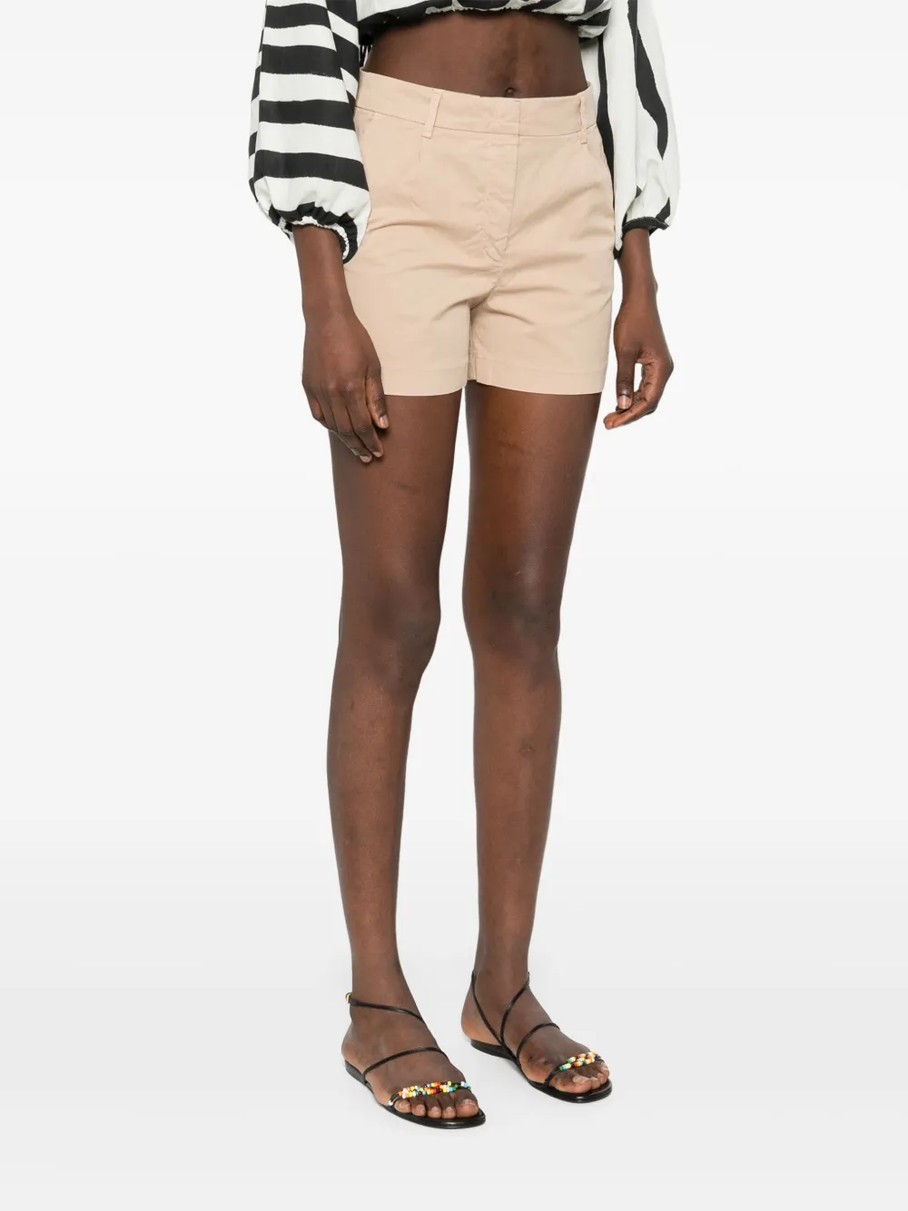 White Sand Diane shorts Beige