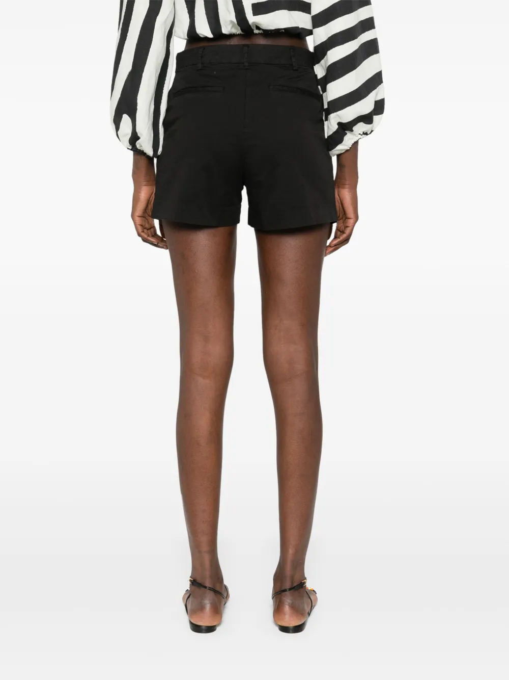 White Sand Diane shorts Zwart