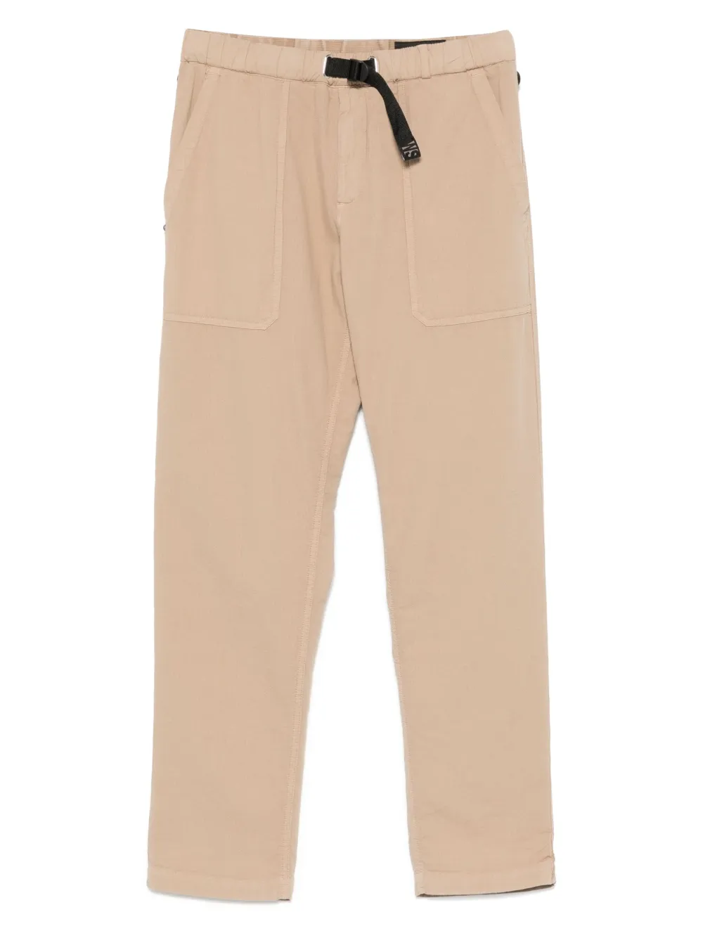 White Sand Katoenen broek Beige