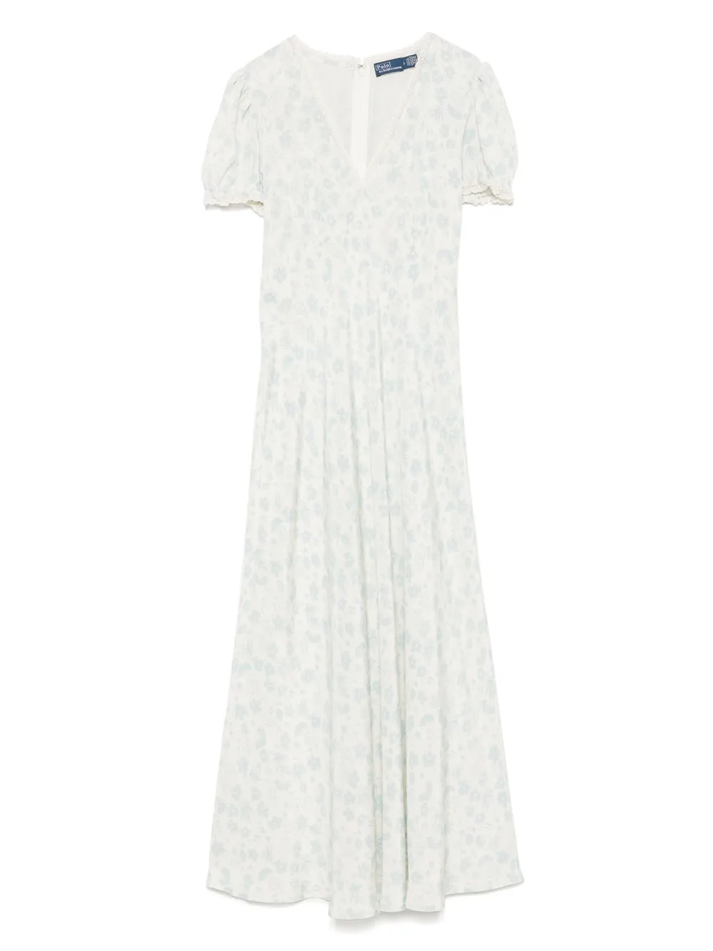 Polo Ralph Lauren Maxi-jurk met bloemenprint Beige