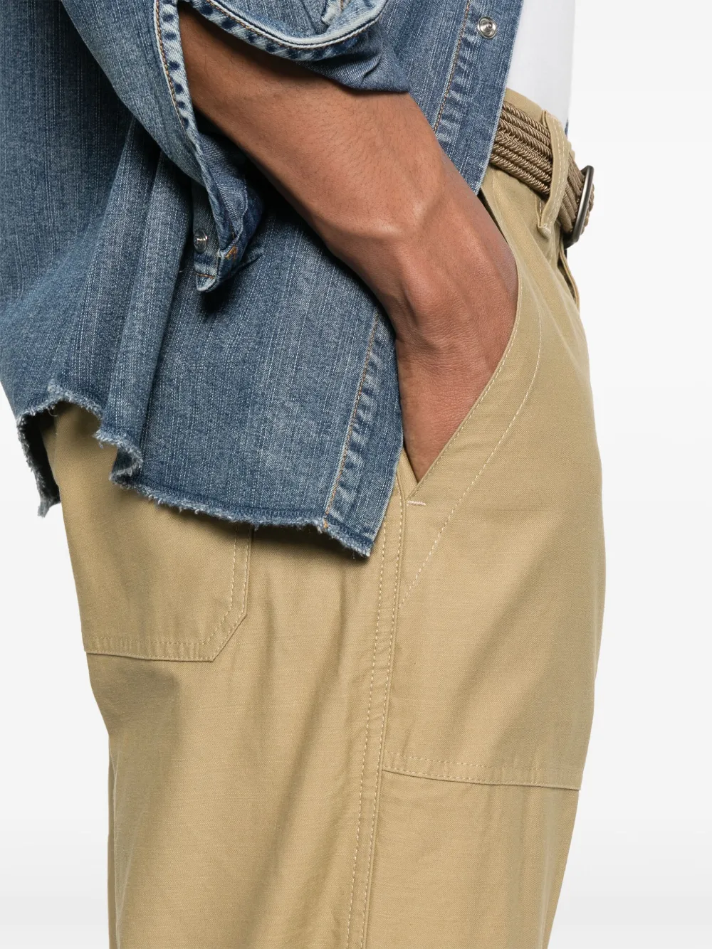 Incotex Katoenen broek Beige