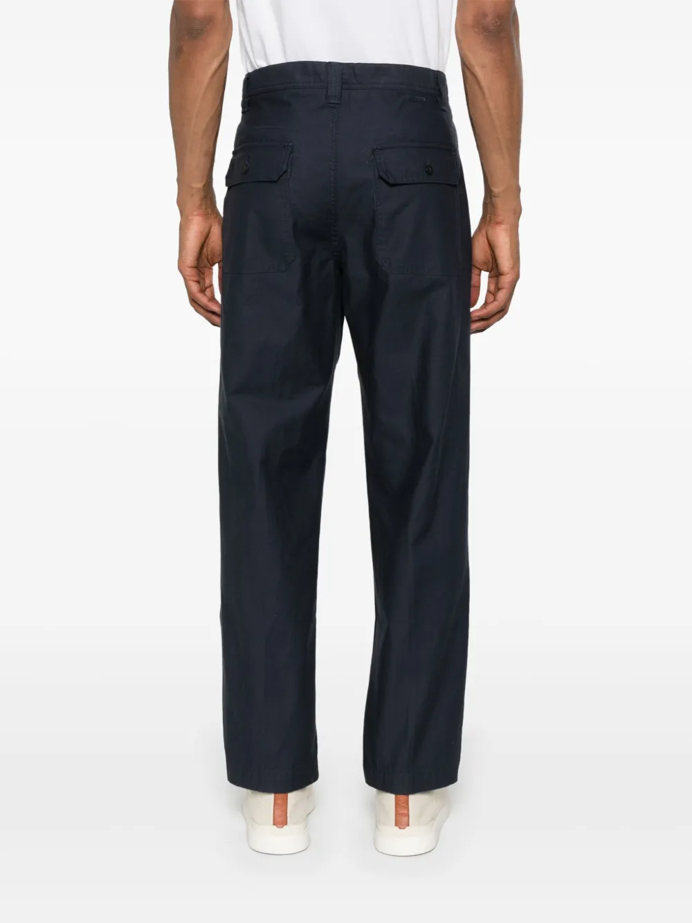 Incotex Katoenen broek Blauw