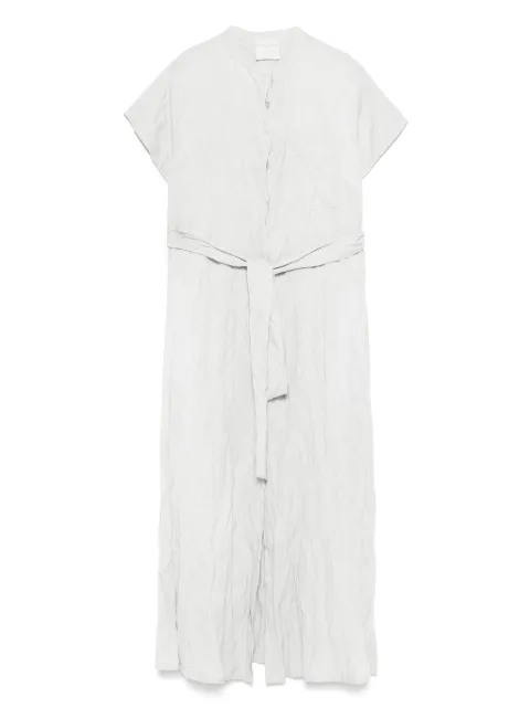 Forte Forte crinkle-finish midi dress