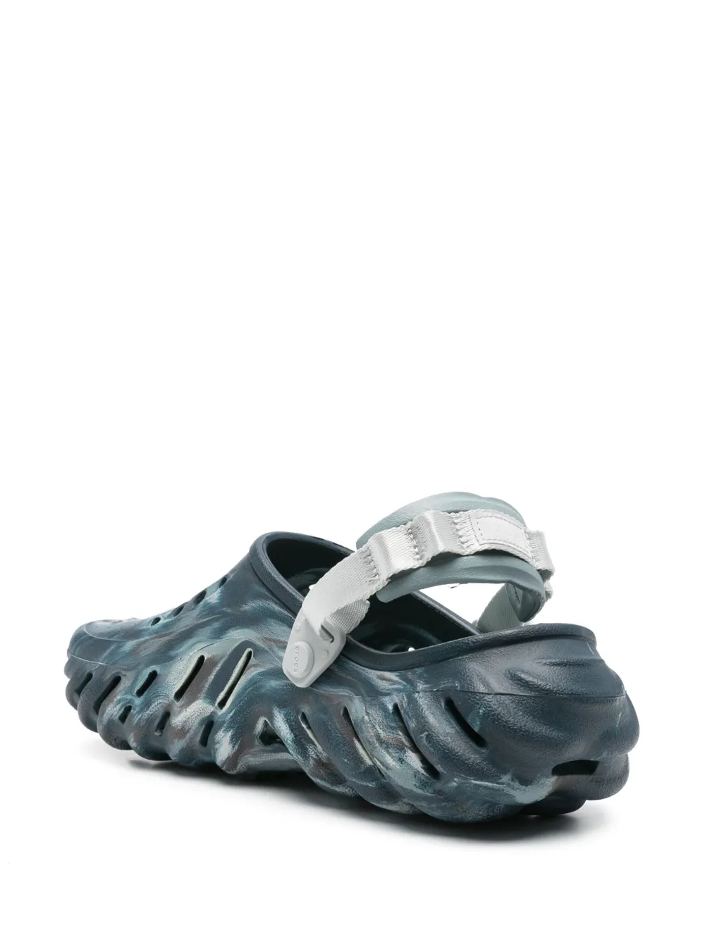 Crocs Marbled clog slides Blue