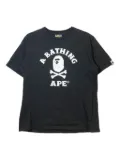 A BATHING APE® Captain Ape Crossbone T-shirt - Black