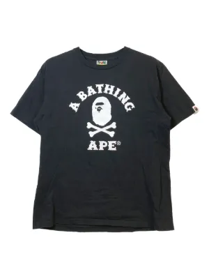 A BATHING APE® Baby Milo Print T-shirt | Black | FARFETCH ZA