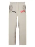 HELLSTAR If You Dont Like Us Beat Us track trousers - White