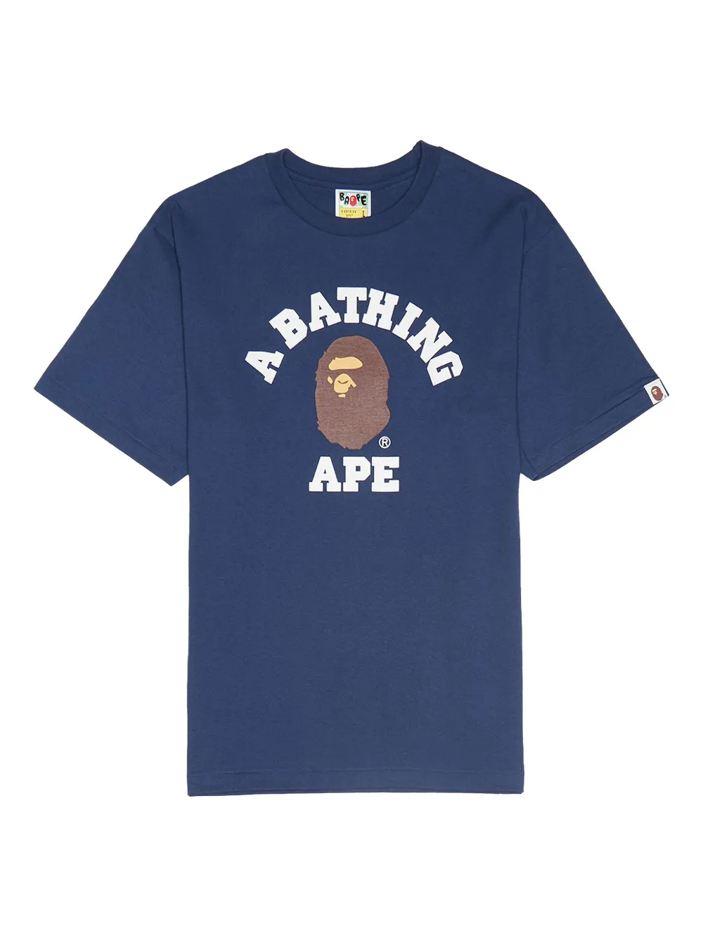 A BATHING APE® playera College | azul | Image 1